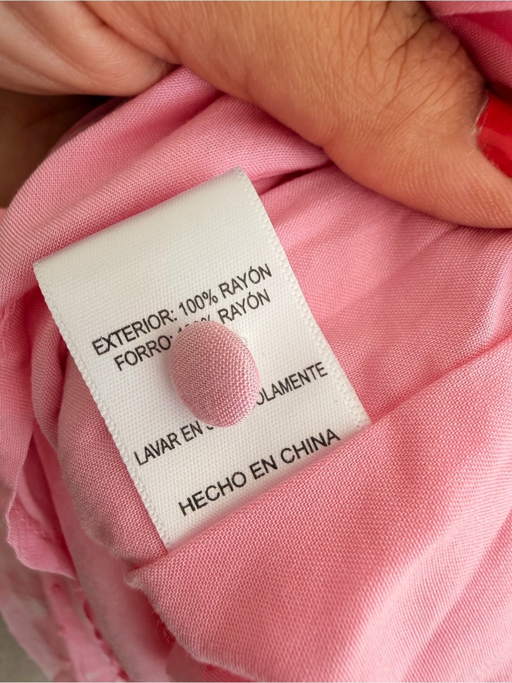 The Impeccable Pig Pink Tie-Dye Pleated Button-Front Romper - Picture 4 of 4